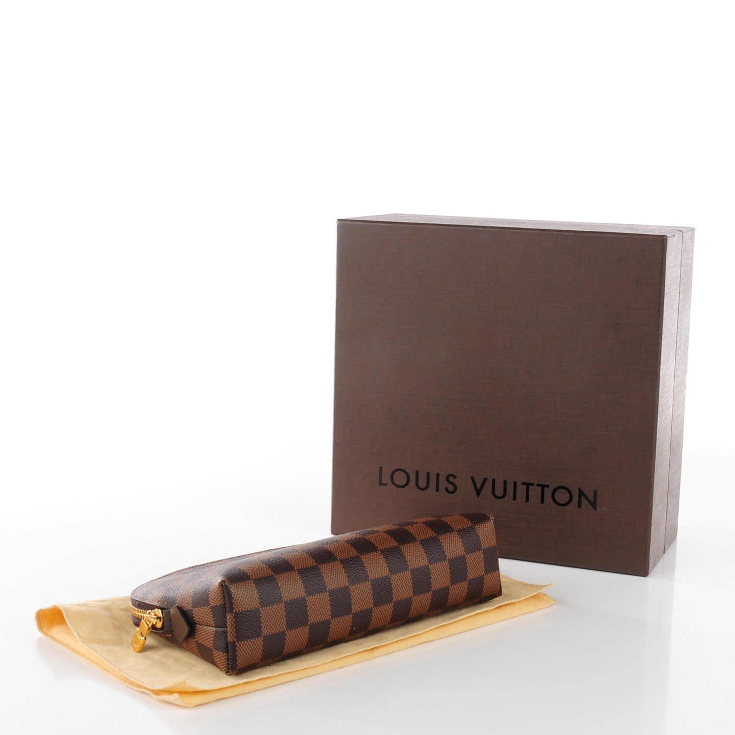 Louis Vuitton Damier Ebene Cosmetic Pouch GM 4 of 7