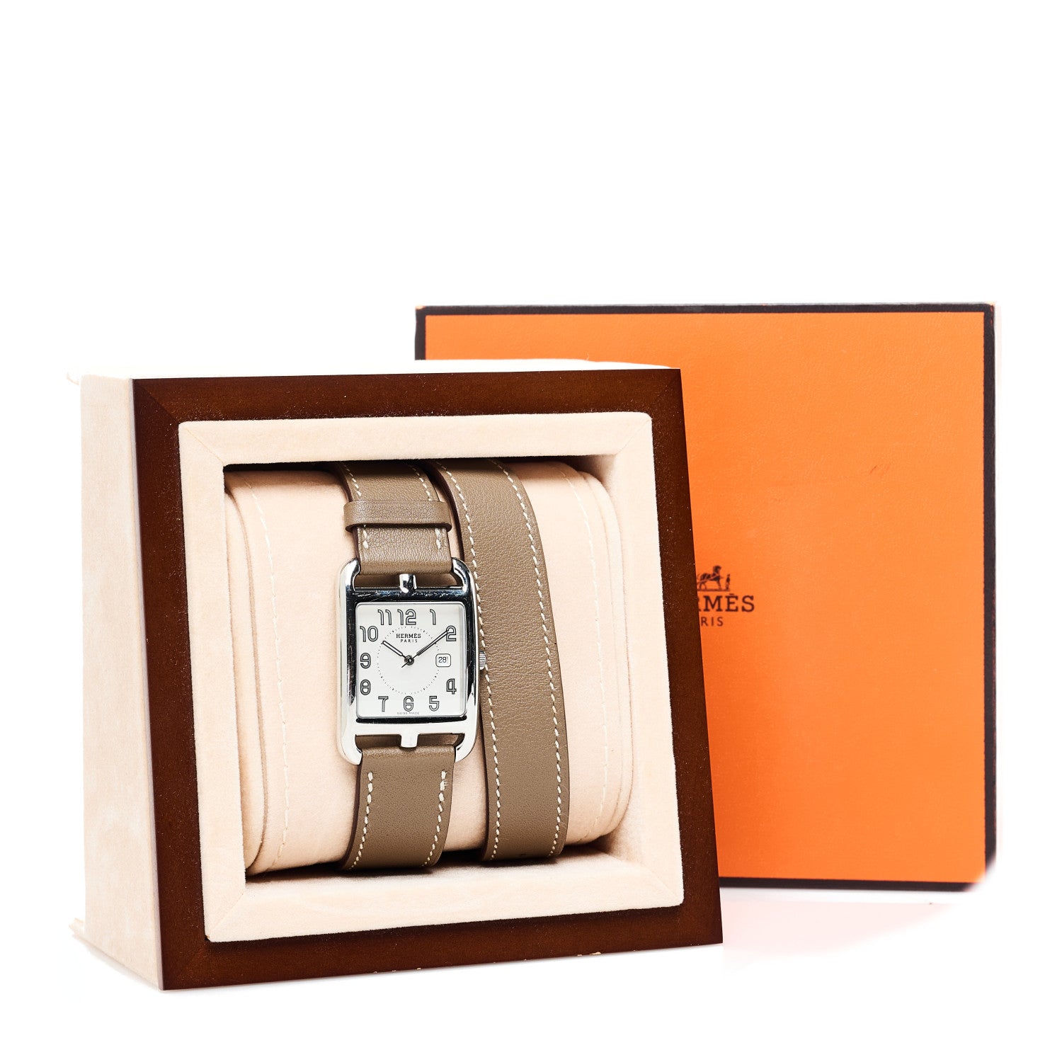 HERMES 時計 Arceau Le Temps Voyageur watch, 41 mm | Hermès USA
