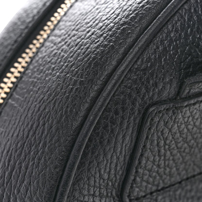 Gucci Pebbled Calfskin Soho Chain Backpack Black 13 of 15