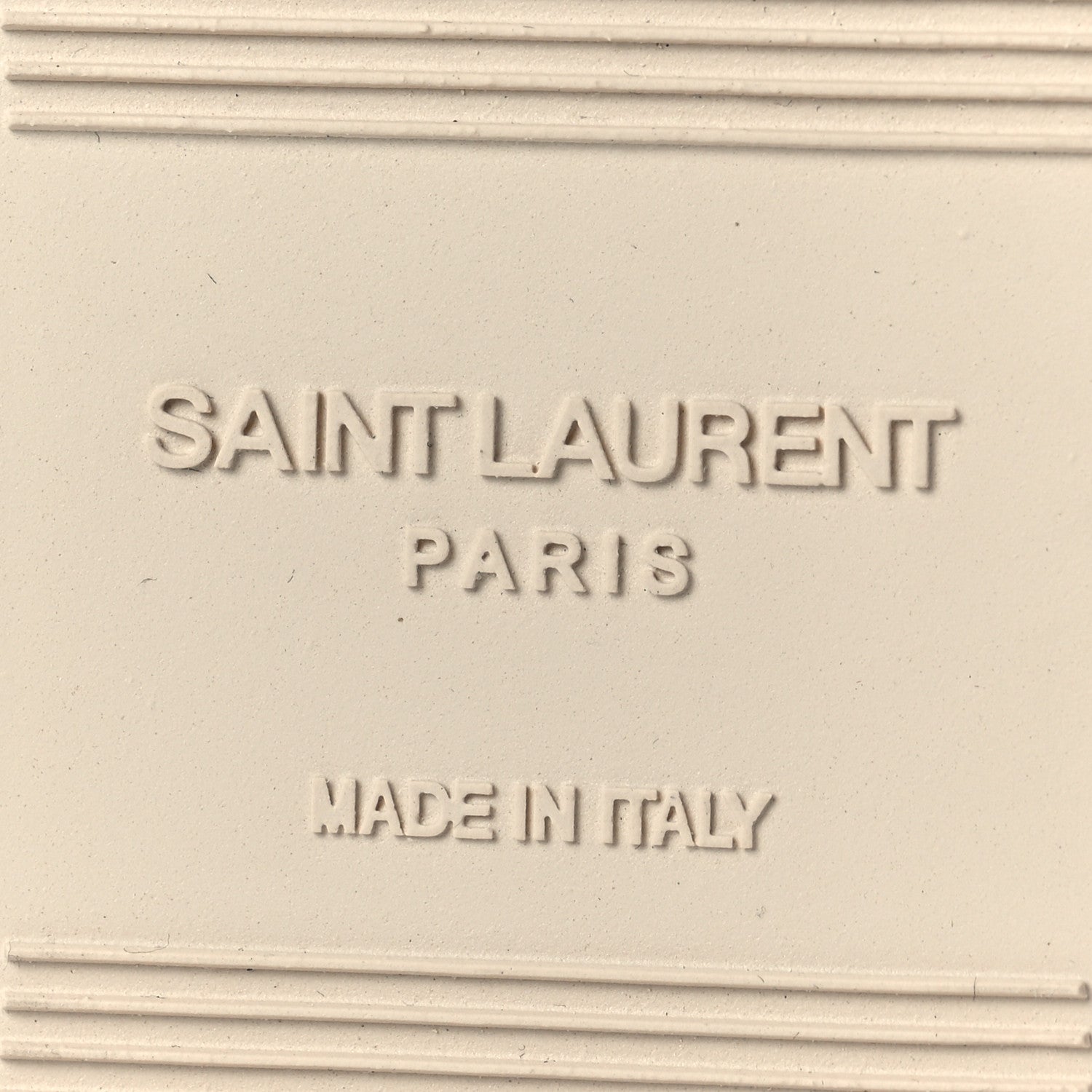 Saint Laurent Calfskin Andy Low Top Sneakers 41 Dark Coquille 7 of 8