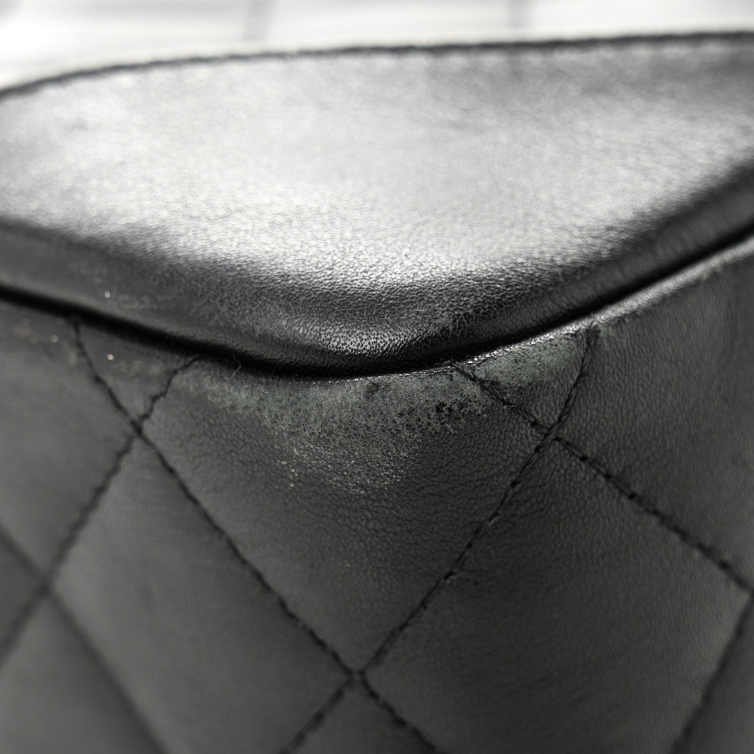 Chanel Calfskin Quilted Small Cambon Bowler Black 12 of 12