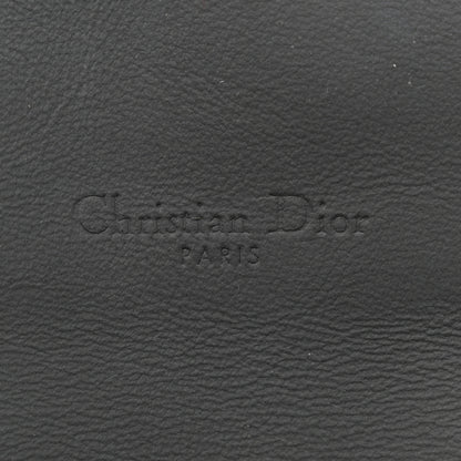 Christian Dior Ultra Matte Calfskin Saddle Chain Wallet Pouch Black 6 of 14