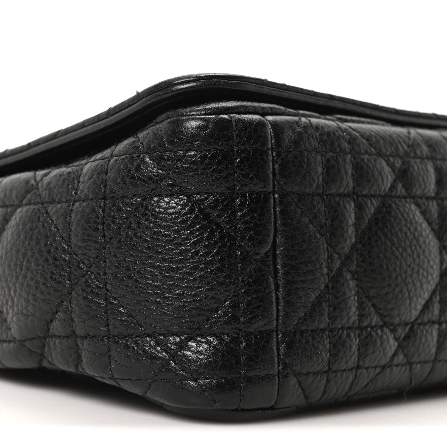 Christian Dior Calfskin Cannage Small Caro Bag Black 9 of 11