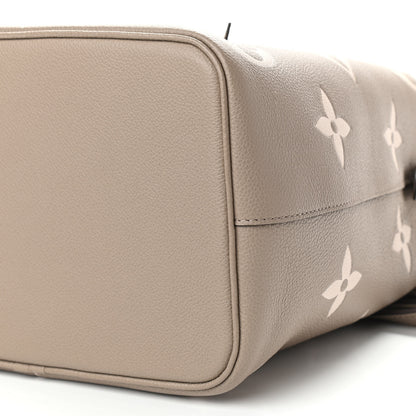 Louis Vuitton Empreinte Monogram Giant Neonoe MM Tourterelle Creme 10 of 10