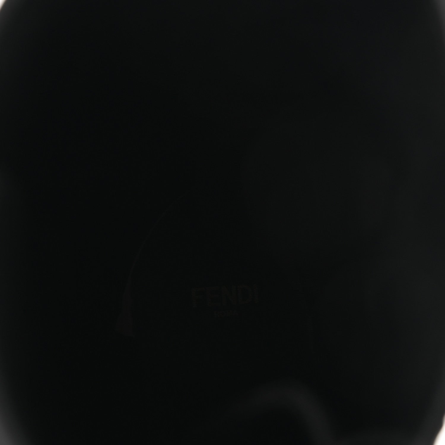 Fendi Vitello Abrasivato Fendigraphy 50mm Biker Boots 38.5 Black 8 of 9