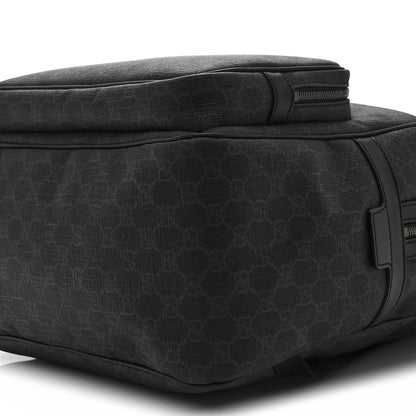 Gucci GG Supreme Monogram Medium Day Backpack Grey Black 11 of 11