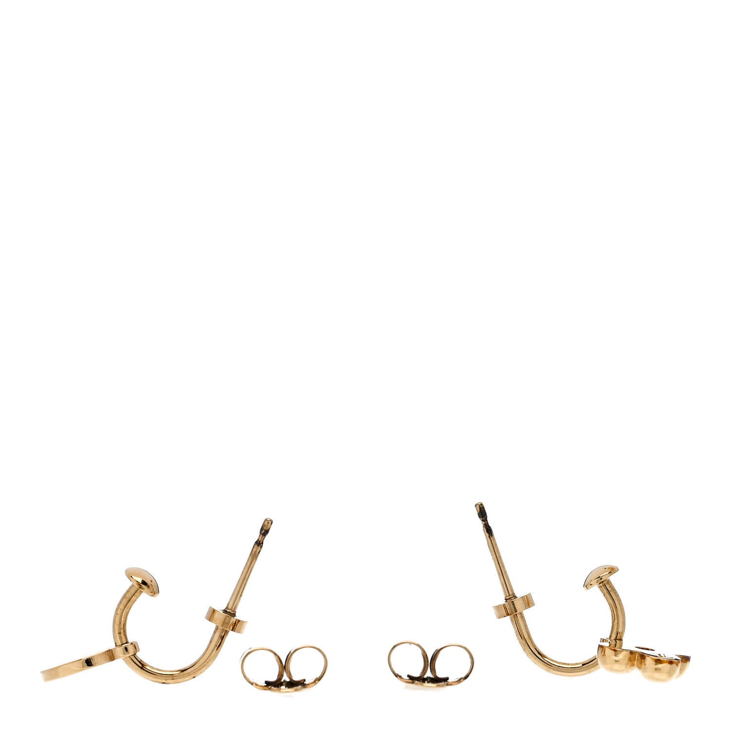 Brass Blooming Earrings Gold