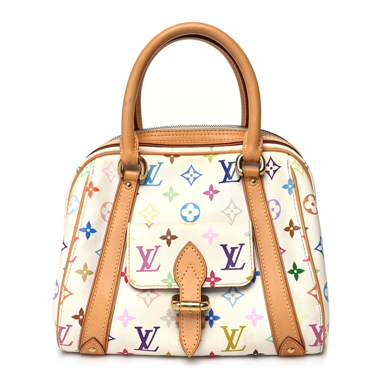 Monogram Multicolor Priscilla White