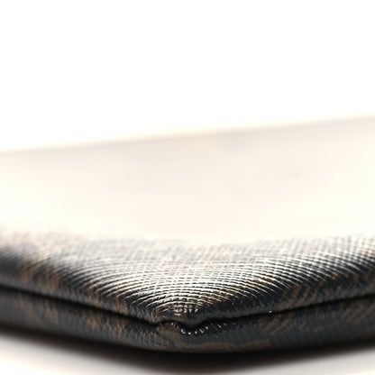 Celine Triomphe Canvas Pouch Black 8 of 10