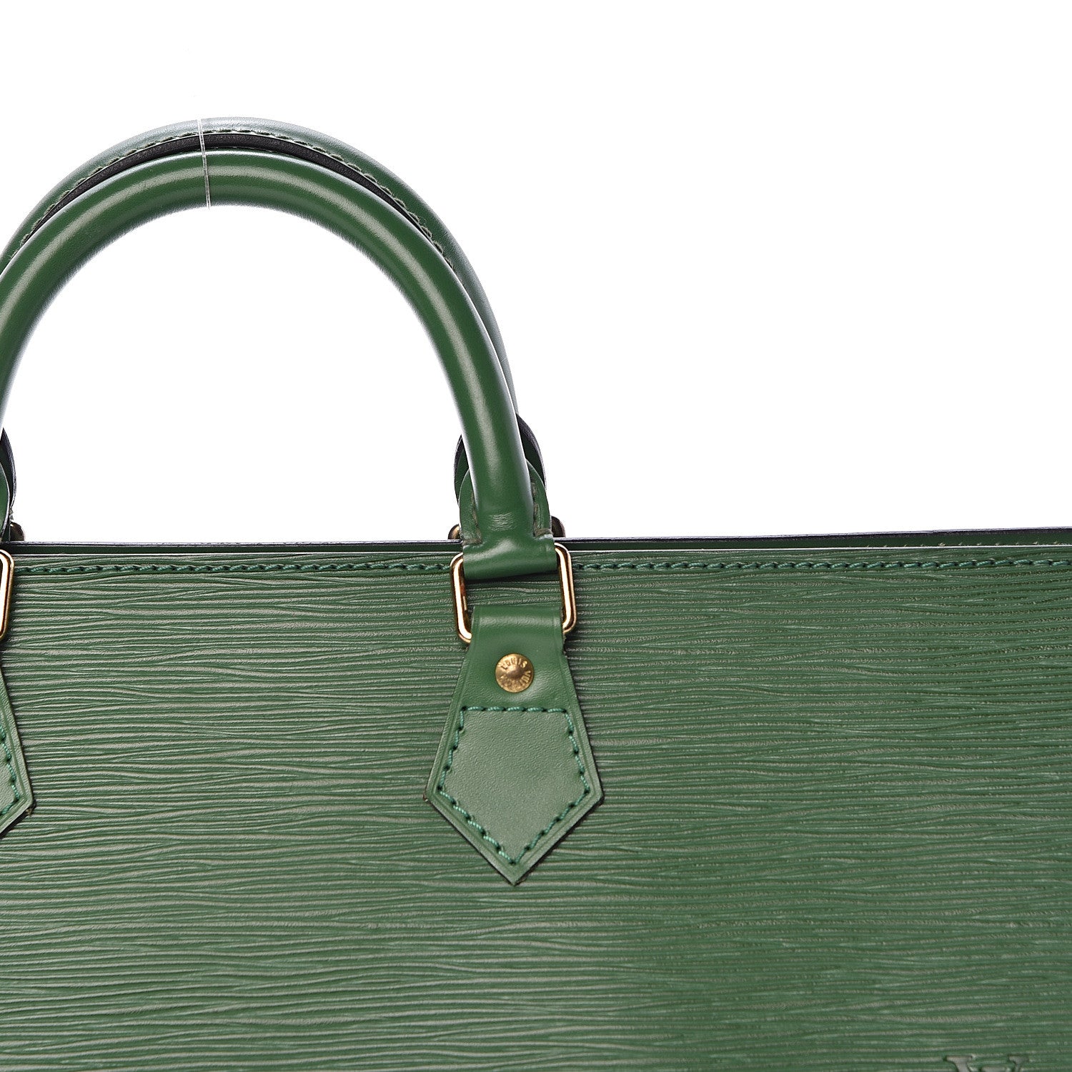 Louis Vuitton Epi Sac Triangle Green 7 of 18