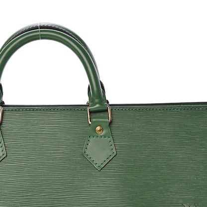 Louis Vuitton Epi Sac Triangle Green 7 of 18
