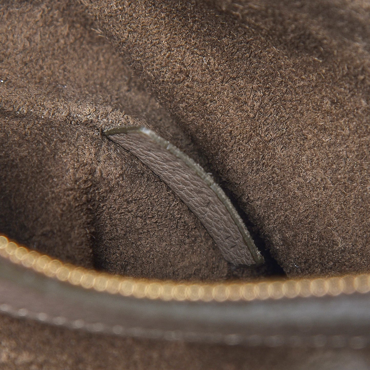 Soft Grained Calfskin Small Belt Cabas Phantom Taupe