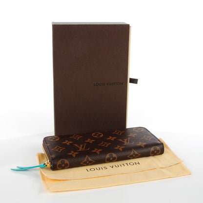 Louis Vuitton Monogram Clemence Wallet Turquoise 4 of 7