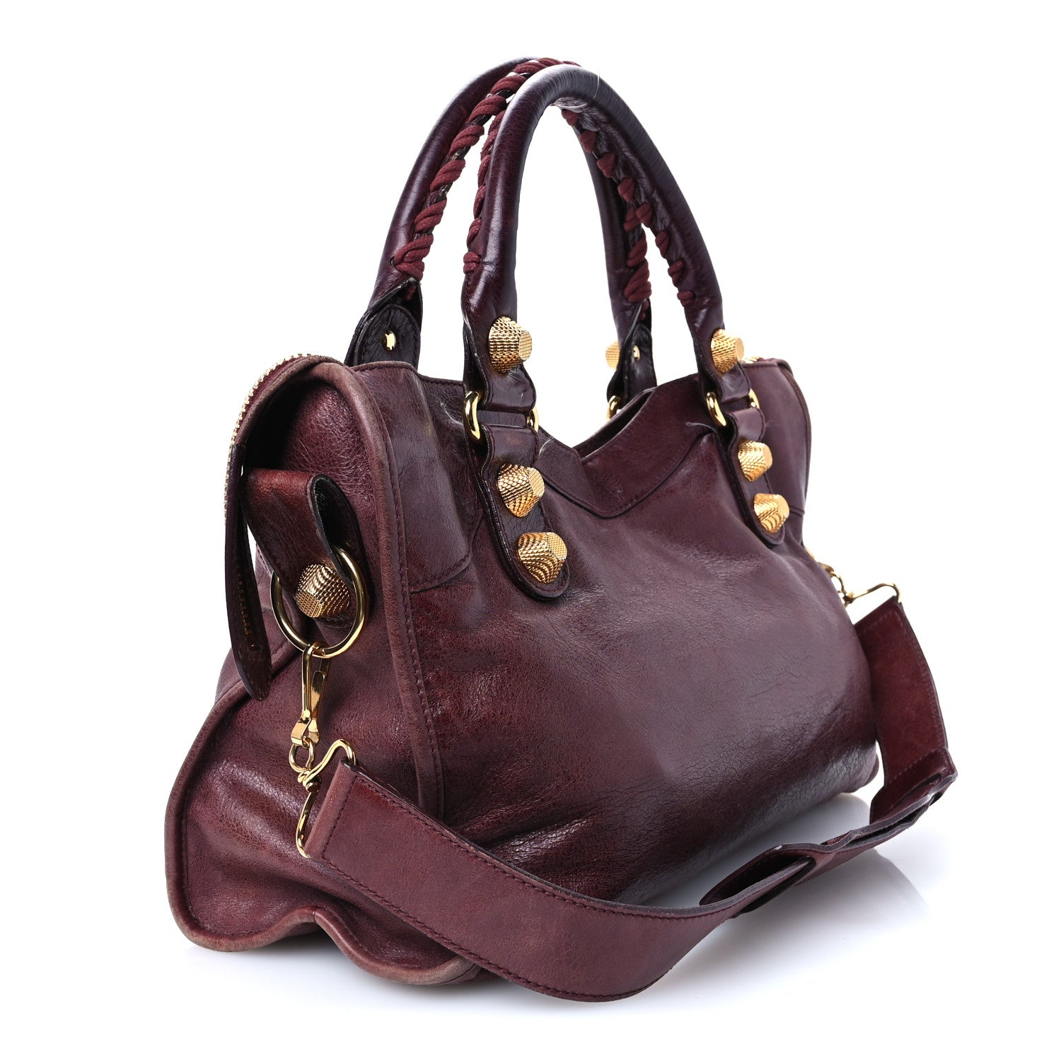 Balenciaga Agneau Giant 21 Gold Hardware City Castagna 3 of 14