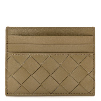 Bottega Veneta Nappa Intrecciato Credit Card Case Travertine 1 of 7