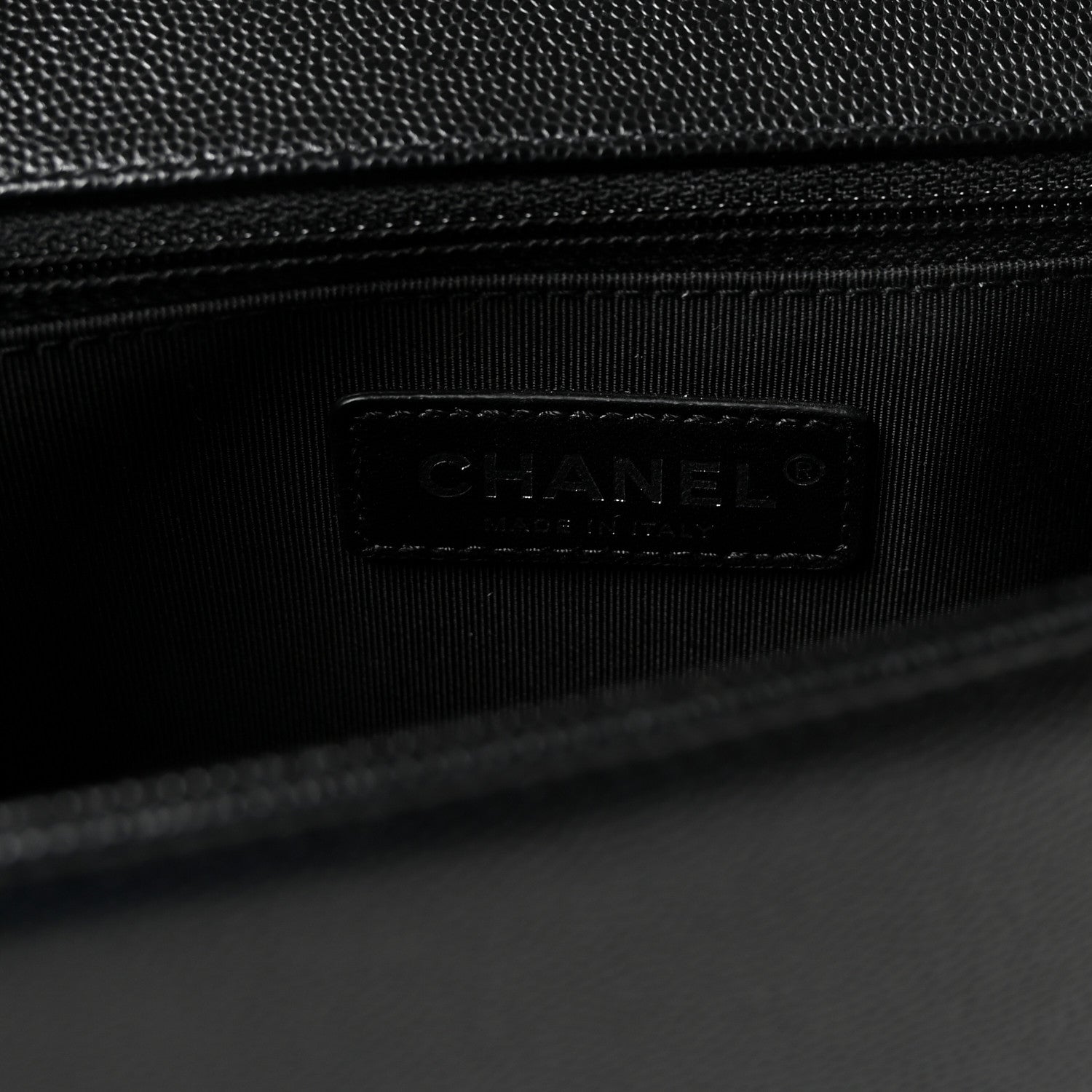 Chanel Caviar Quilted New Medium Boy Flap Black 6 of 10