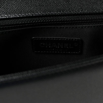 Chanel Caviar Quilted New Medium Boy Flap Black 6 of 10