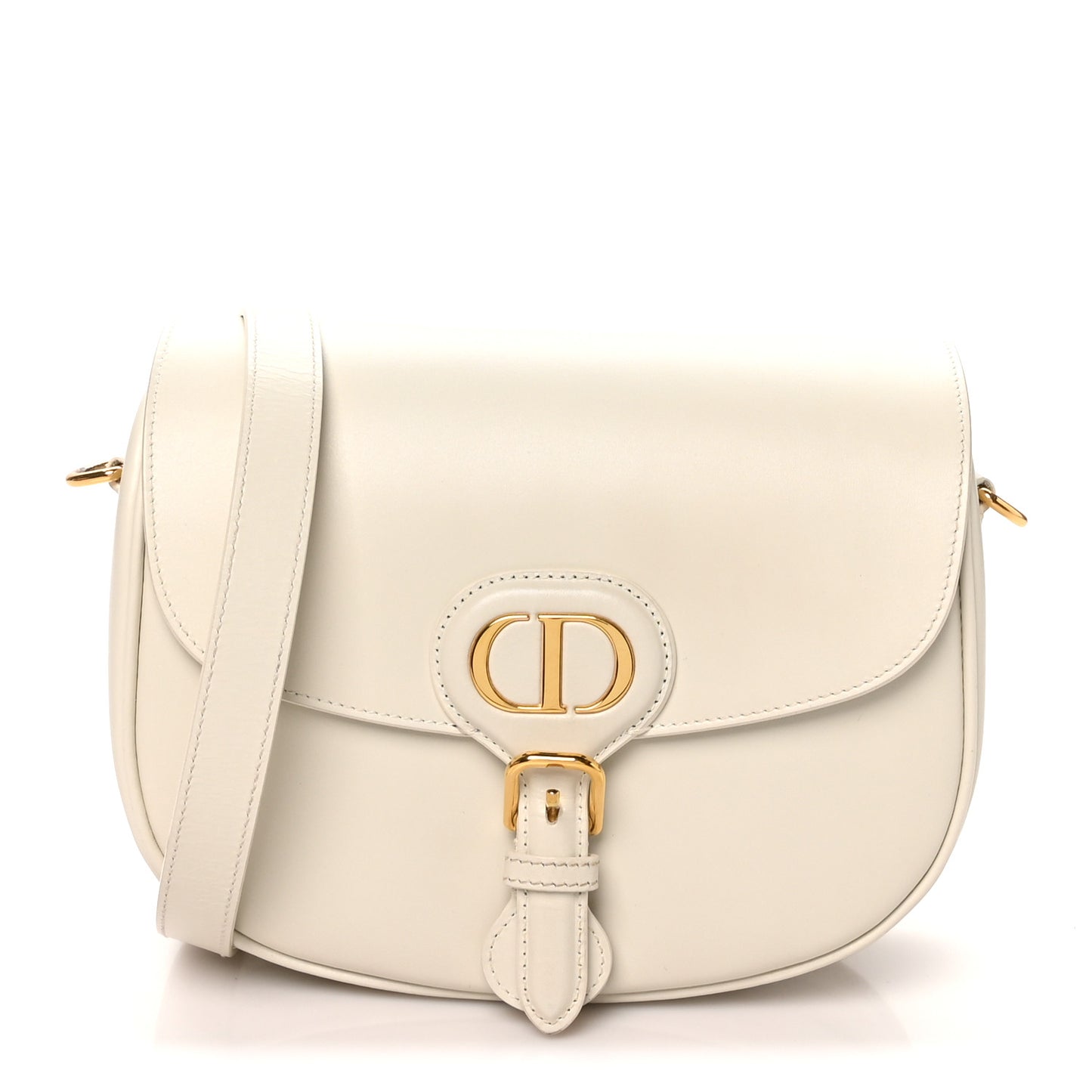 Box Calfskin Medium Bobby Flap Latte