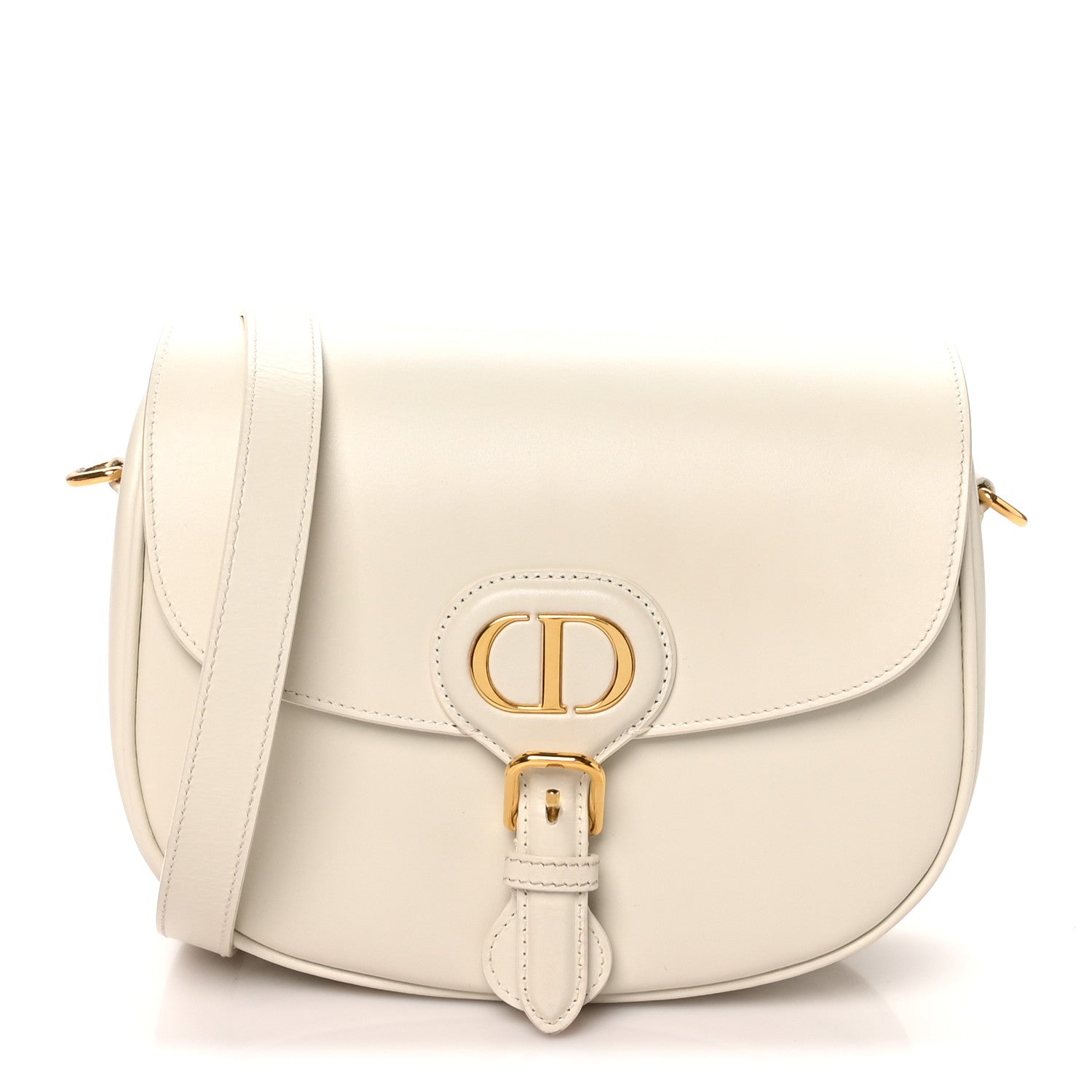 Christian Dior Box Calfskin Medium Bobby Flap Latte 1 of 10