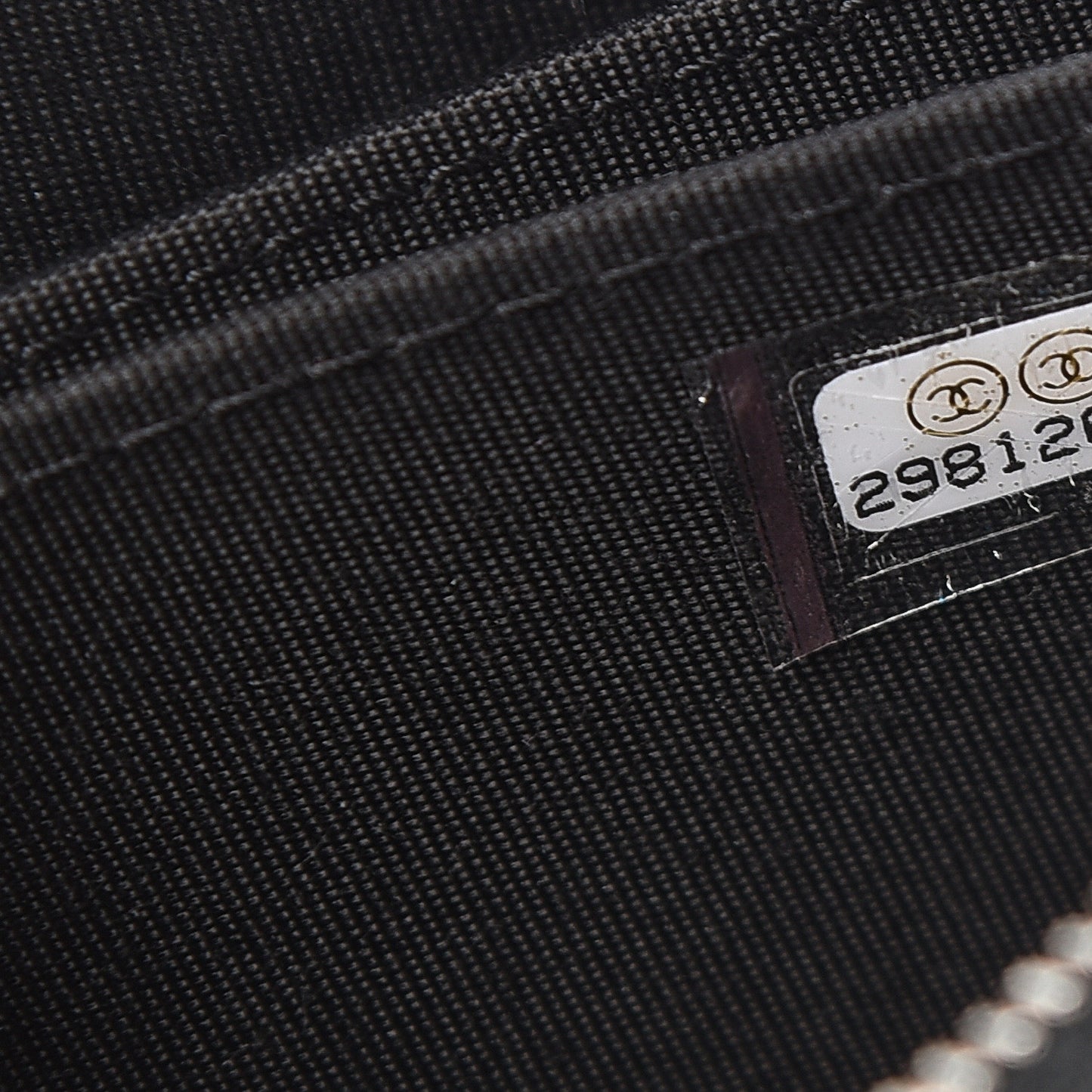 Caviar Quilted Incognito Zip Coin Purse Black