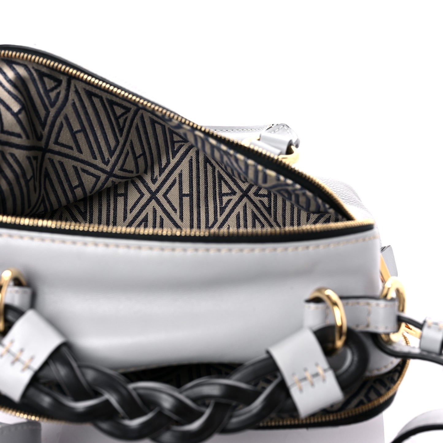 Calfskin Small Daria Stormy Grey