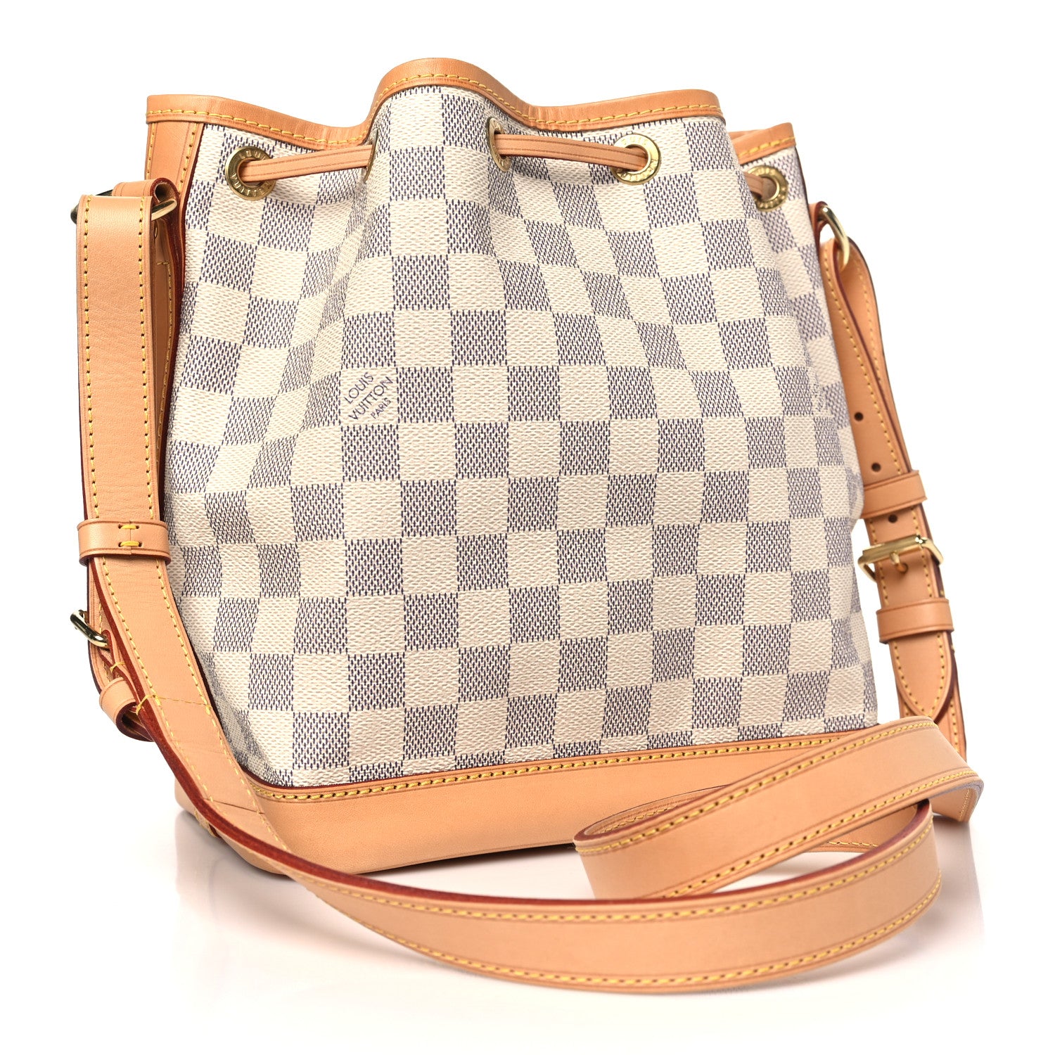 Louis Vuitton Damier Azur Noe BB 3 of 9