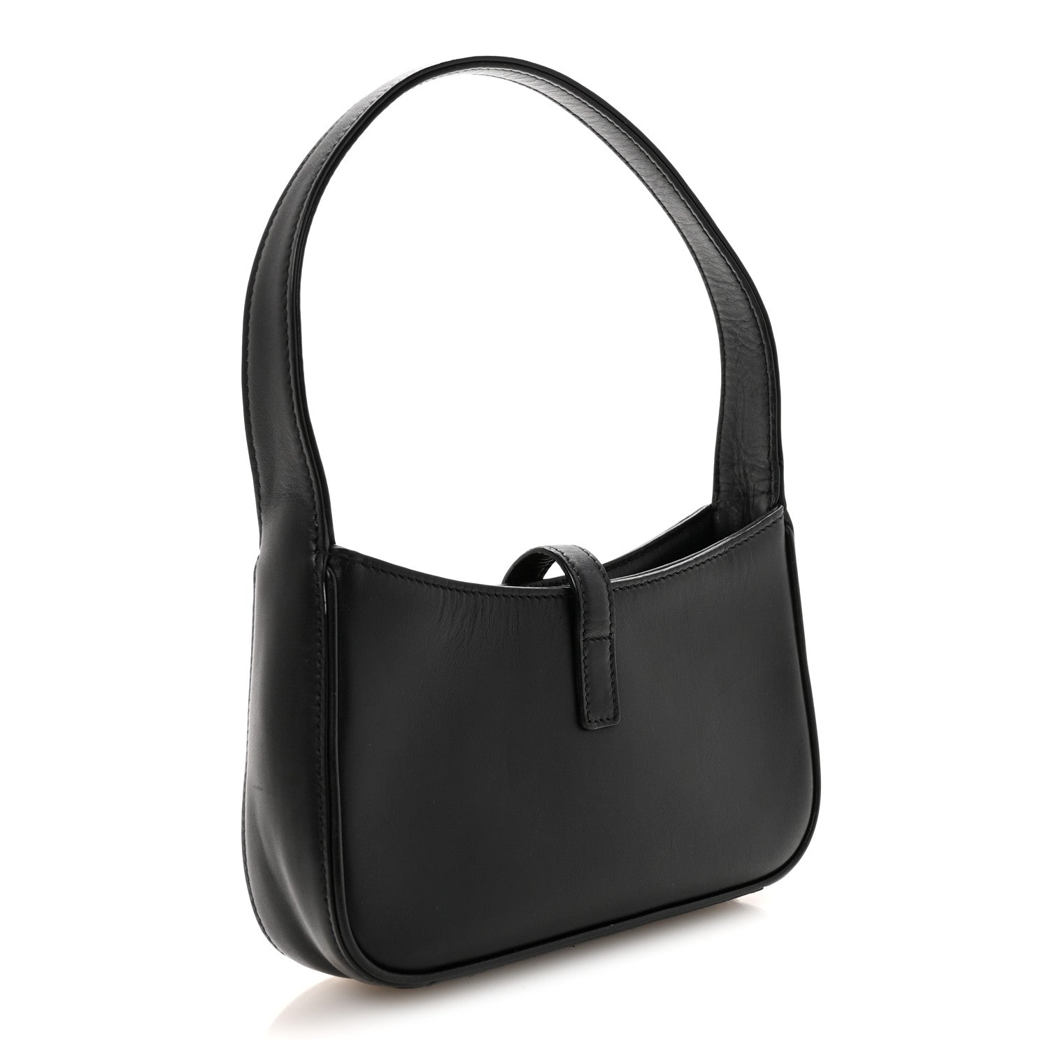 Saint Laurent Smooth Calfskin Le 5 A 7 Mini Hobo Black 3 of 9