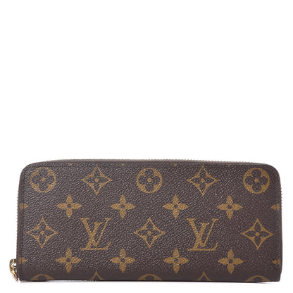 Louis Vuitton Monogram Clemence Wallet Rose Ballerine 1 of 8