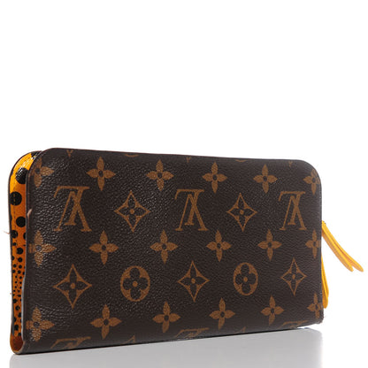 Louis Vuitton Monogram Kusama Waves Insolite Wallet Yellow 3 of 7