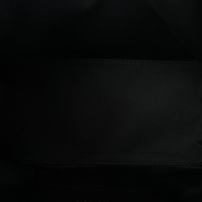 Chanel Washed Denim Quilted Small Chanel 25 Handbag Black 9 of 21