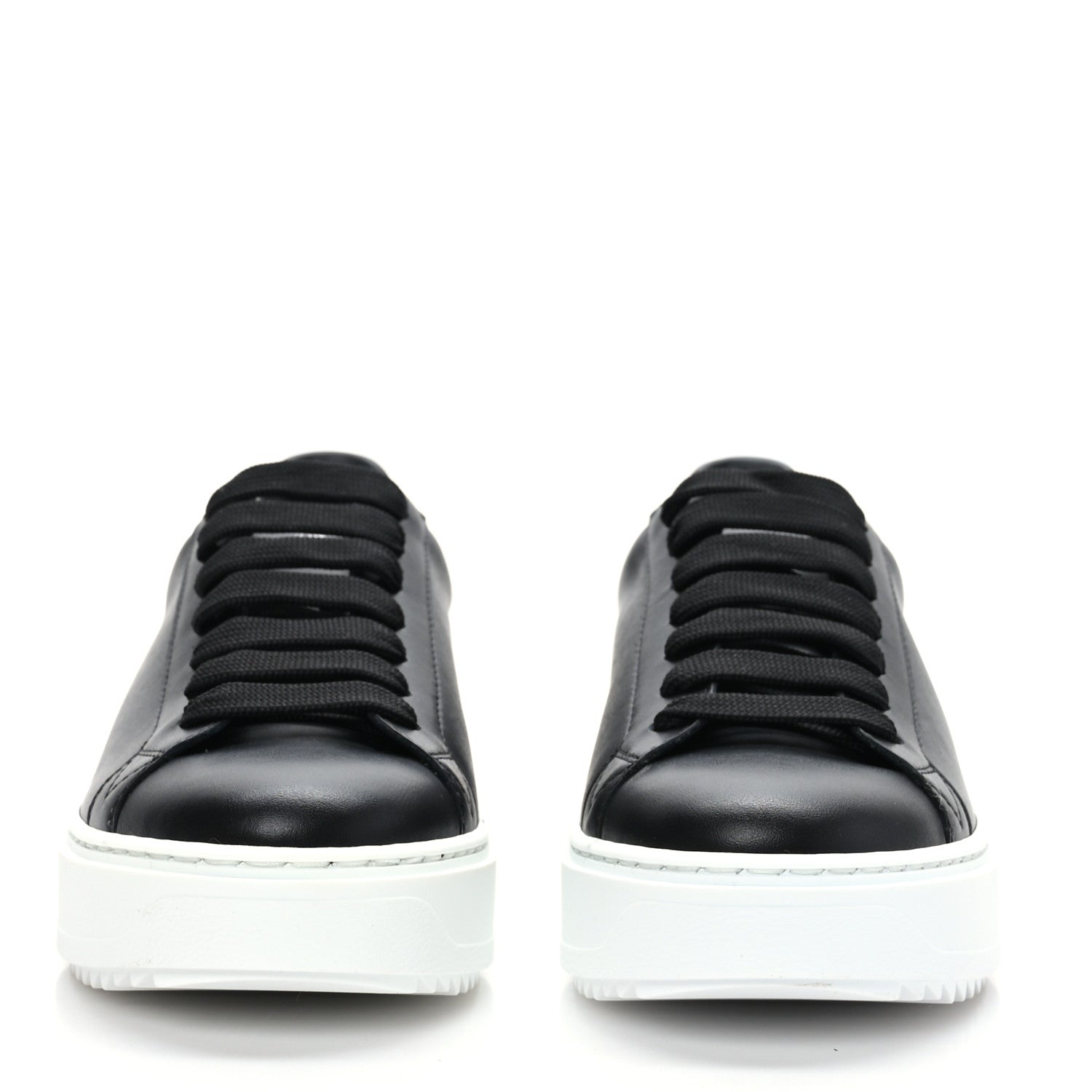 Louis Vuitton Calfskin Time Out Sneakers 38 Black 2 of 8
