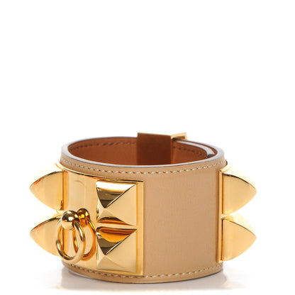 Hermes Swift Collier de Chien CDC Bracelet S Sable 1 of 9