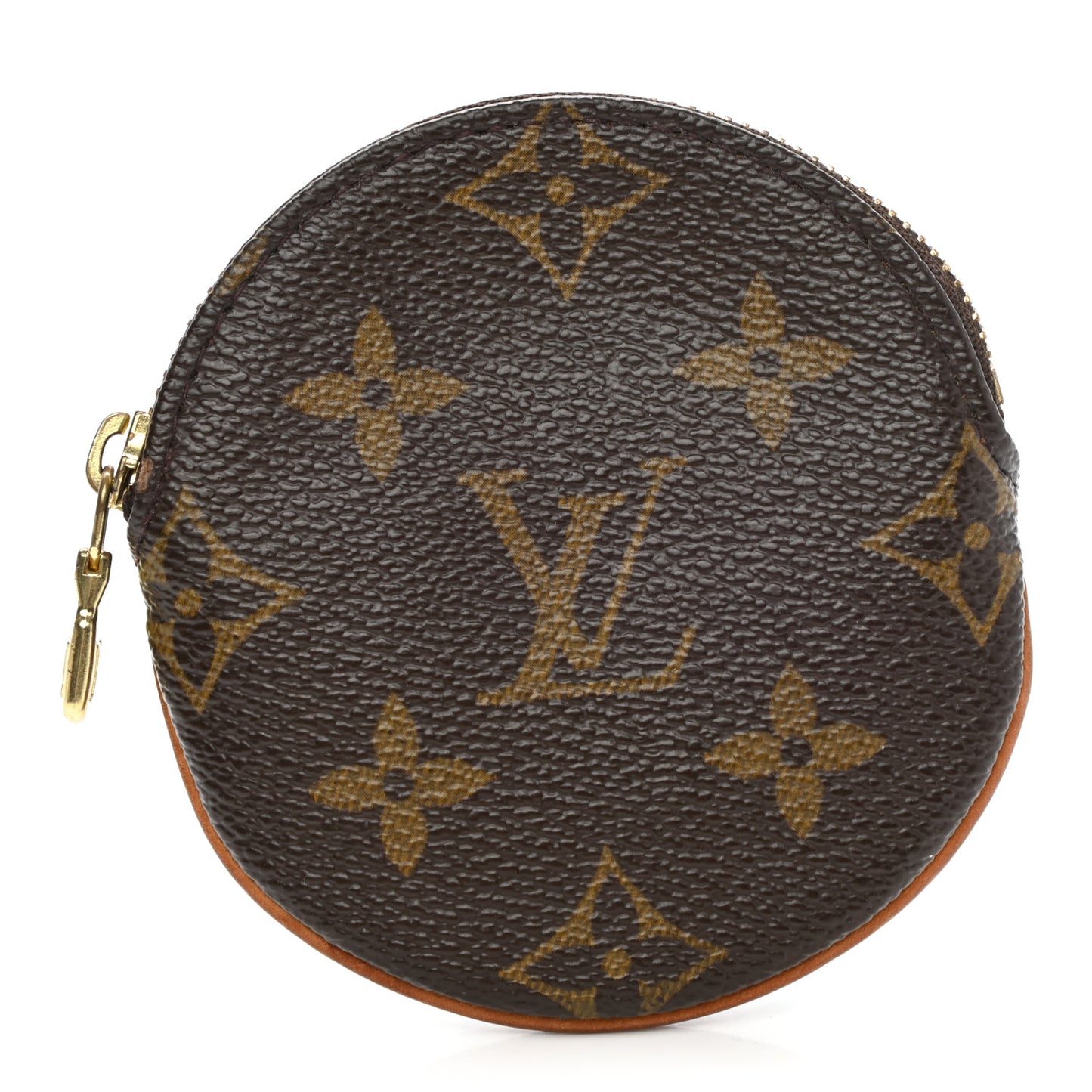 Monogram Round Coin Purse