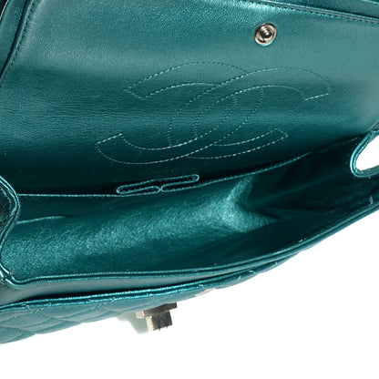 Chanel Metallic Calfskin 2.55 Reissue 225 Flap Turquoise 5 of 8