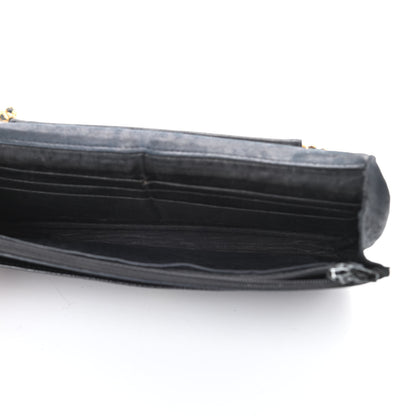 Chanel Caviar Timeless CC Wallet On Chain WOC Black 5 of 21