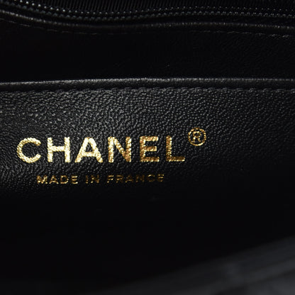 Chanel Lambskin Quilted Mini Rectangular Flap Black 6 of 10