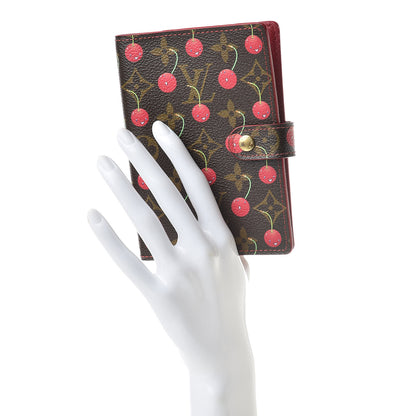 Louis Vuitton Monogram Cerises Small Ring Agenda Cover 2 of 8
