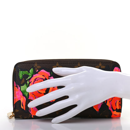 Louis Vuitton Monogram Roses Zippy Wallet 2 of 7