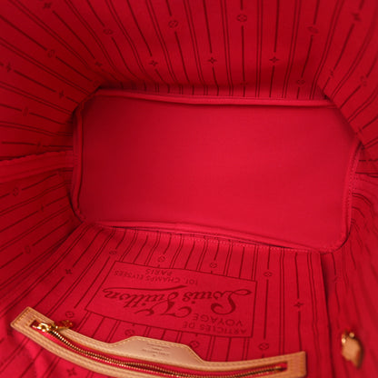 Louis Vuitton Monogram My LV Heritage Neverfull MM Fuchsia 5 of 9