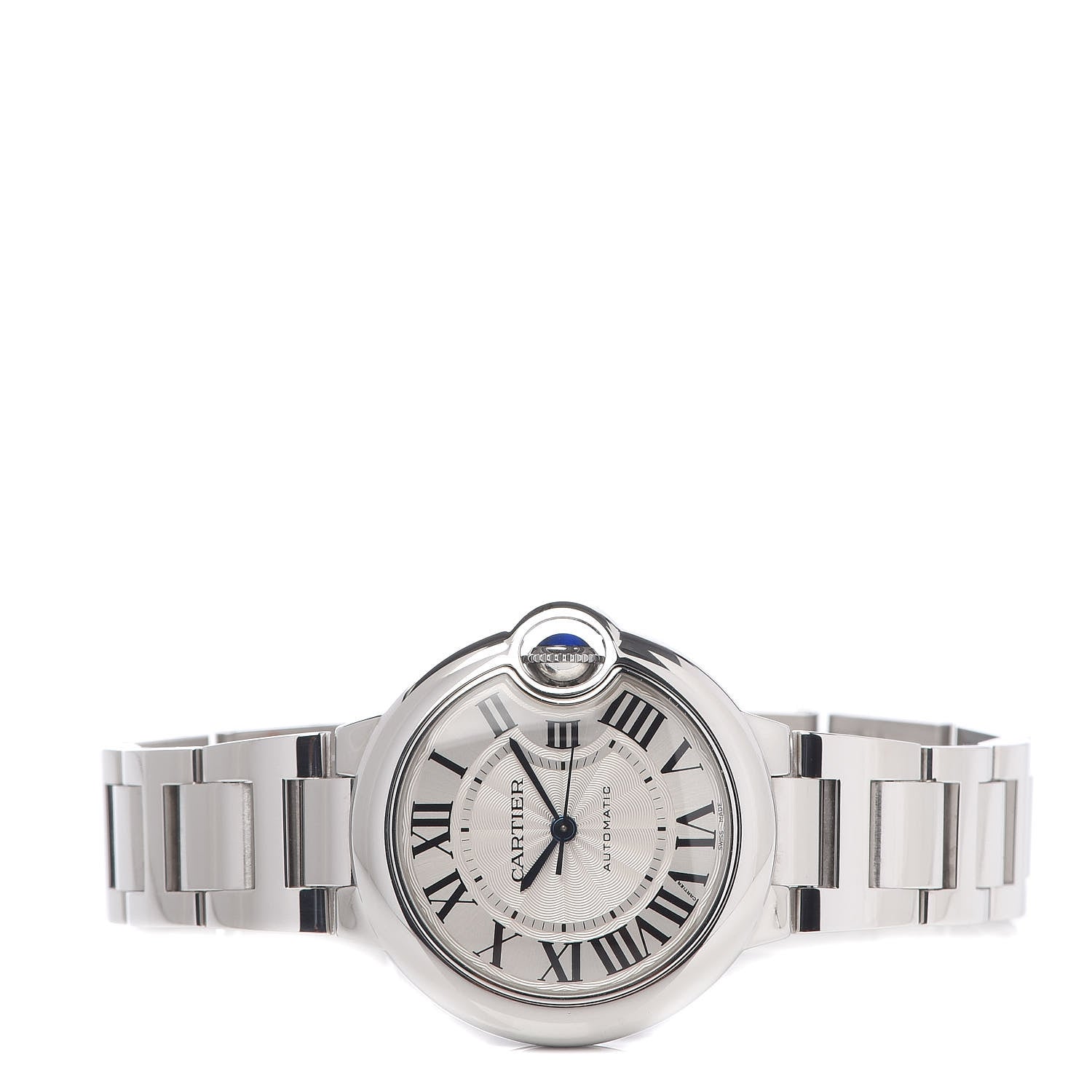Cartier Stainless Steel 33mm Ballon Bleu De Automatic Watch 3 of 7
