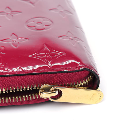 Louis Vuitton Vernis Zippy Wallet Fuchsia 5 of 6