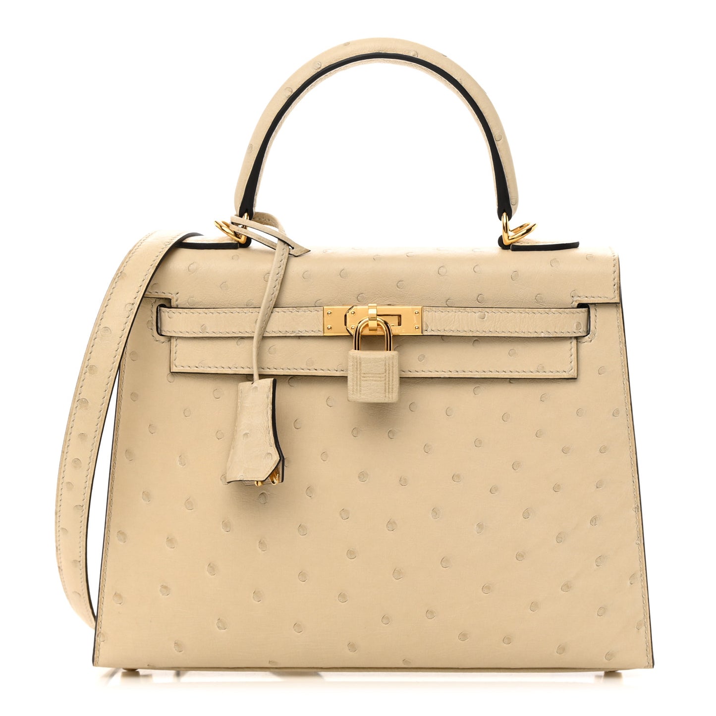 Ostrich Kelly Sellier 25 Parchemin