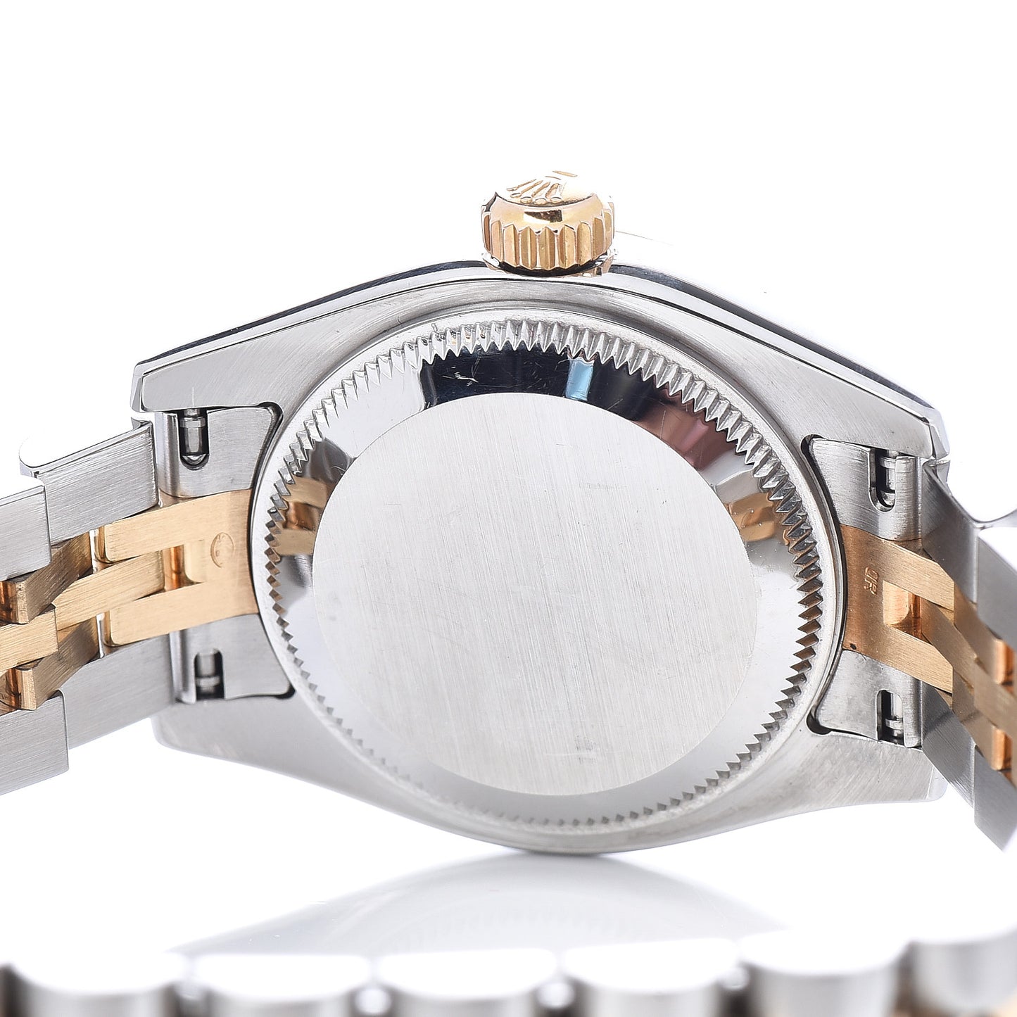Stainless Steel 18K Yellow Gold Diamond 26mm Oyster Perpetual Datejust Watch Champagne Jubilee 179173