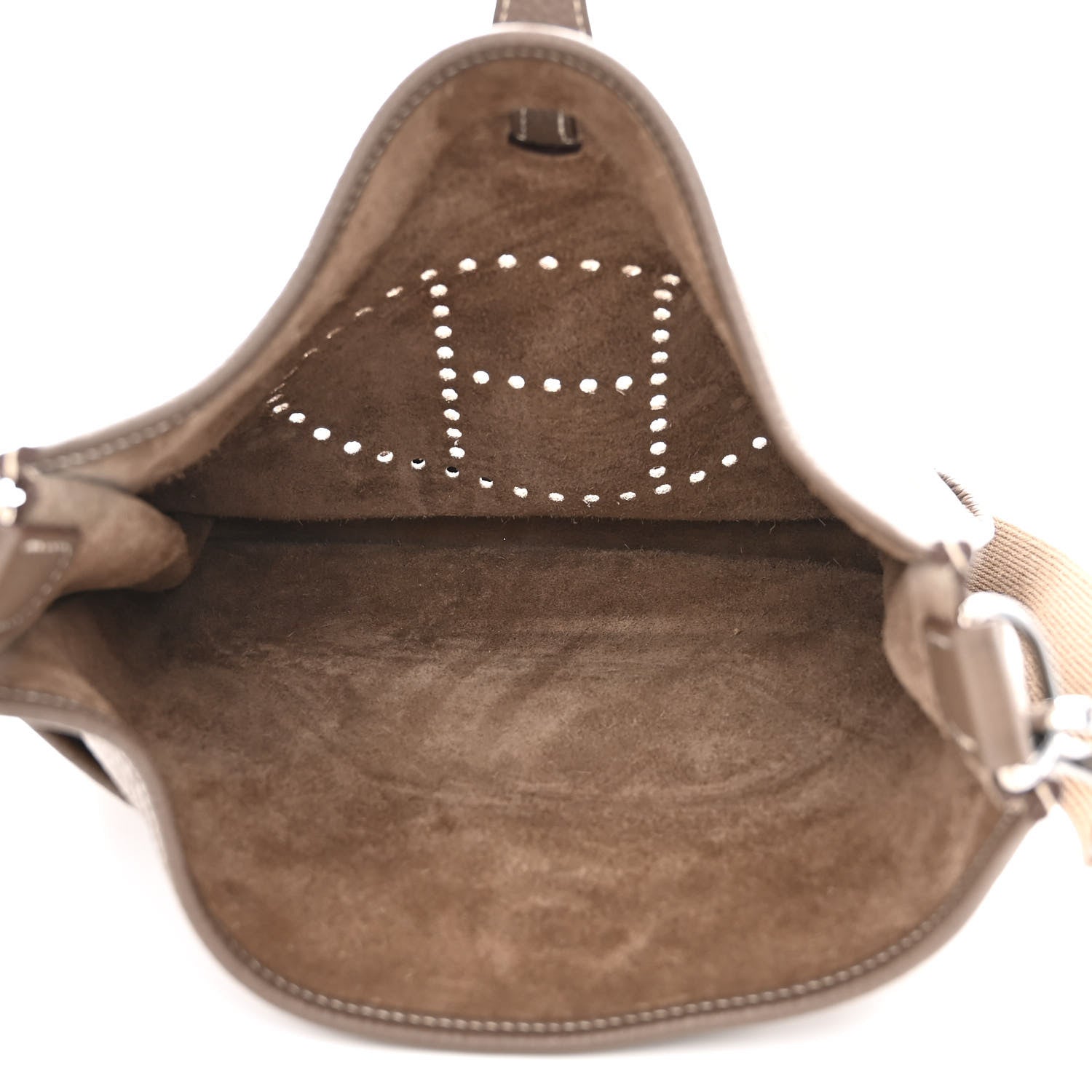 Hermes Taurillon Clemence Evelyne III PM Etoupe 5 of 10