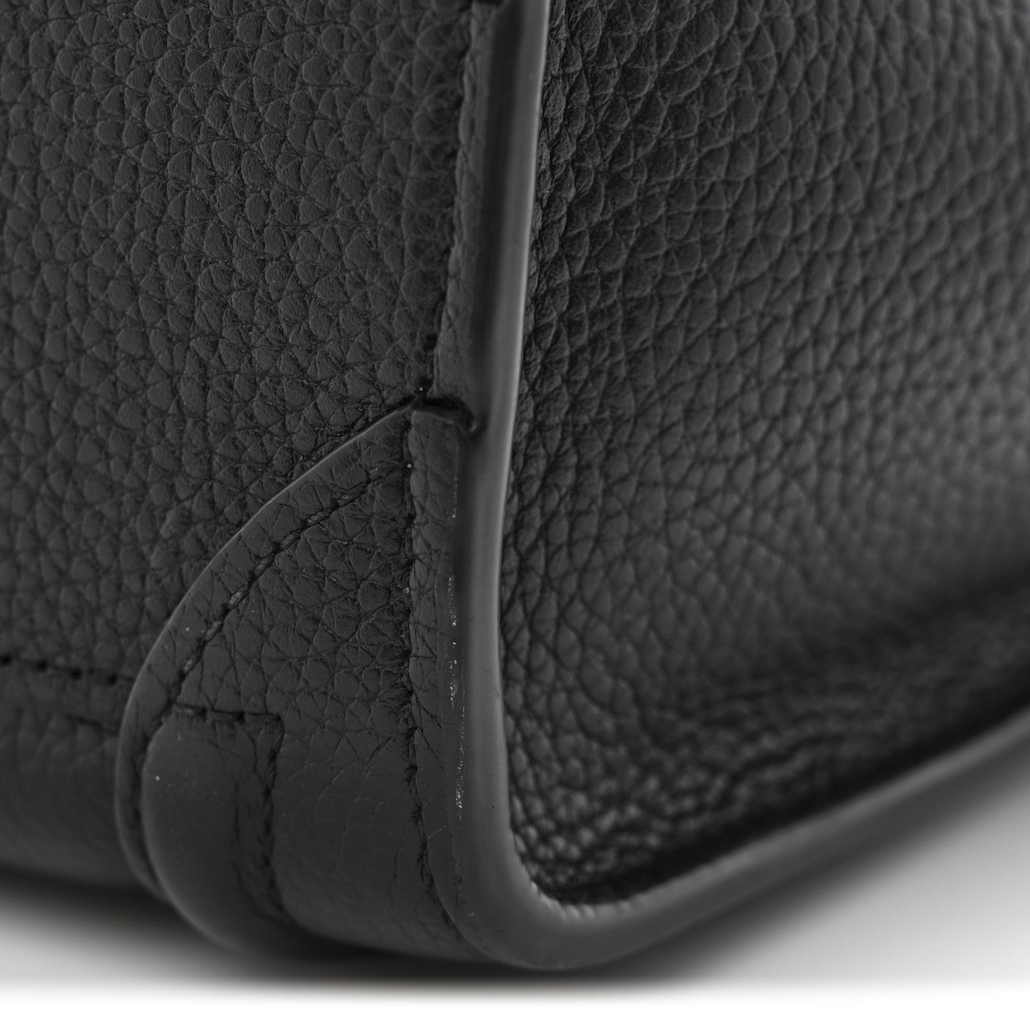 Celine Drummed Calfskin Nano Luggage Black 11 of 11