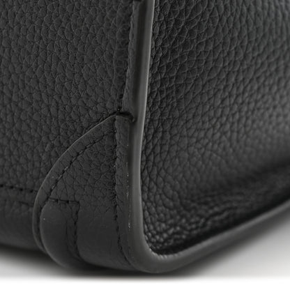 Celine Drummed Calfskin Nano Luggage Black 11 of 11
