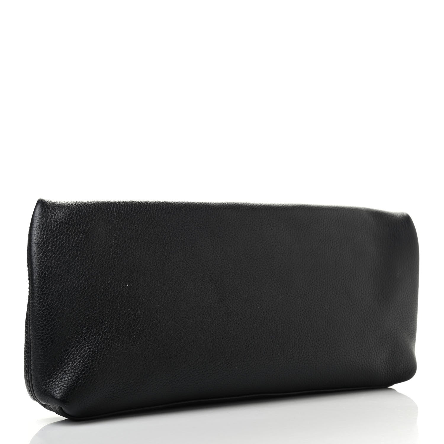 Alexander McQueen Grainy Calfskin Padlock Skull Clutch Black 3 of 7