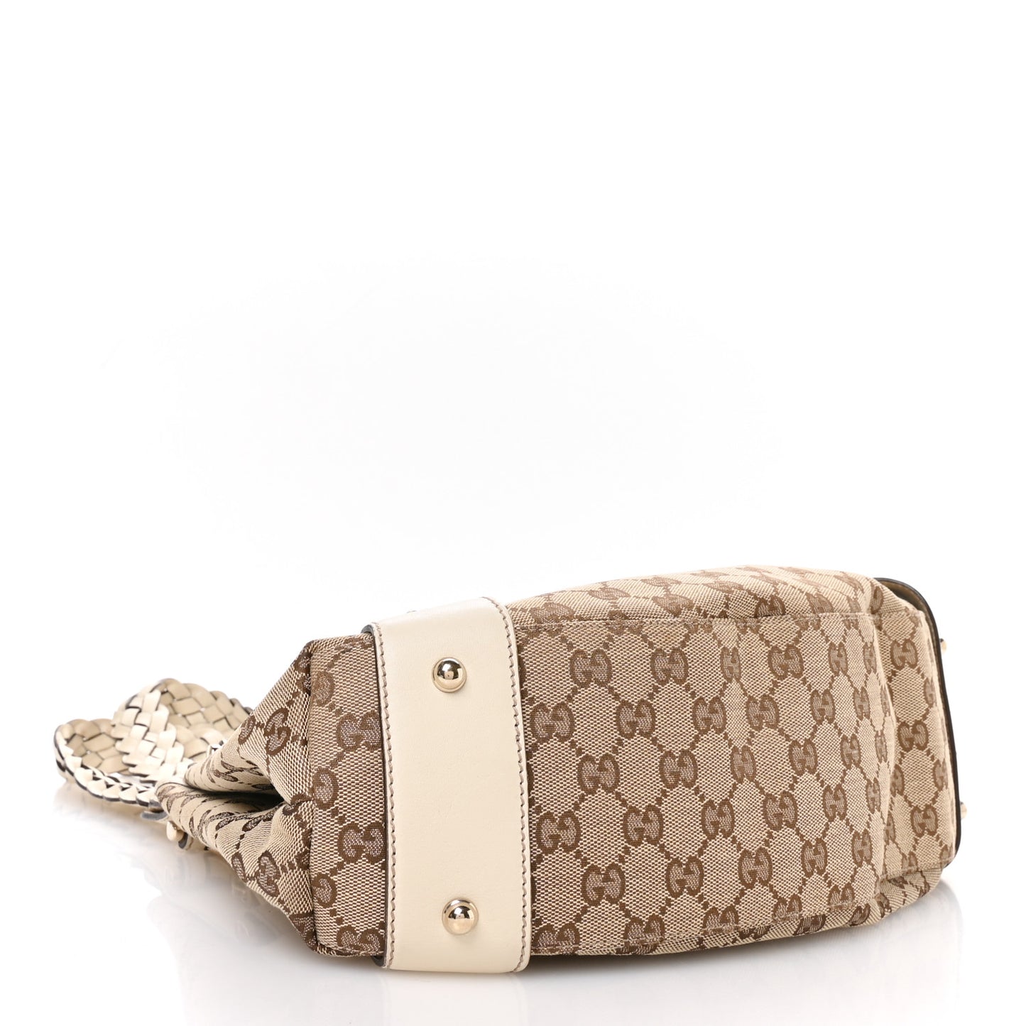 Monogram Small Pelham Shoulder Bag Off White