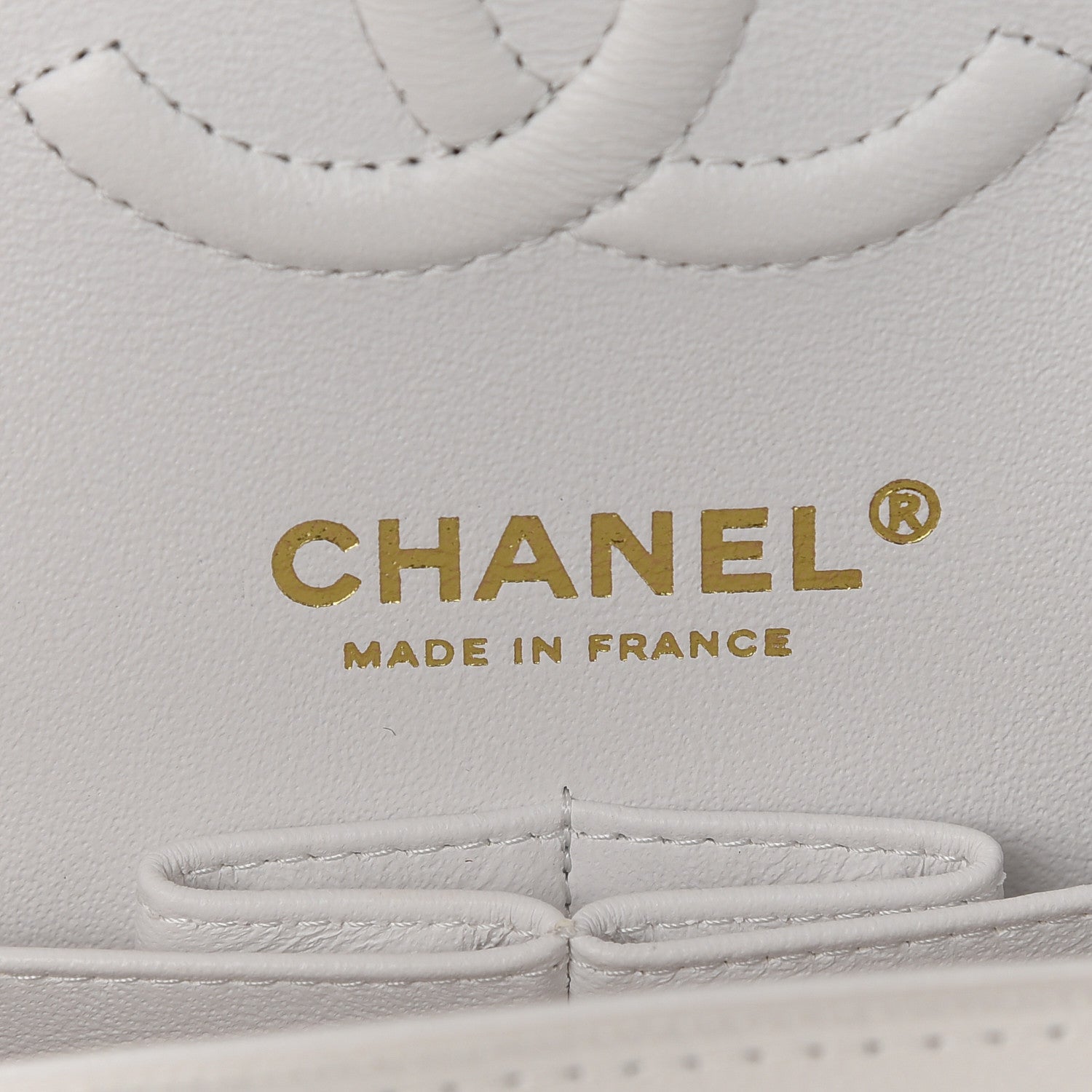 Chanel Caviar Quilted Small Double Flap White 8 of 9