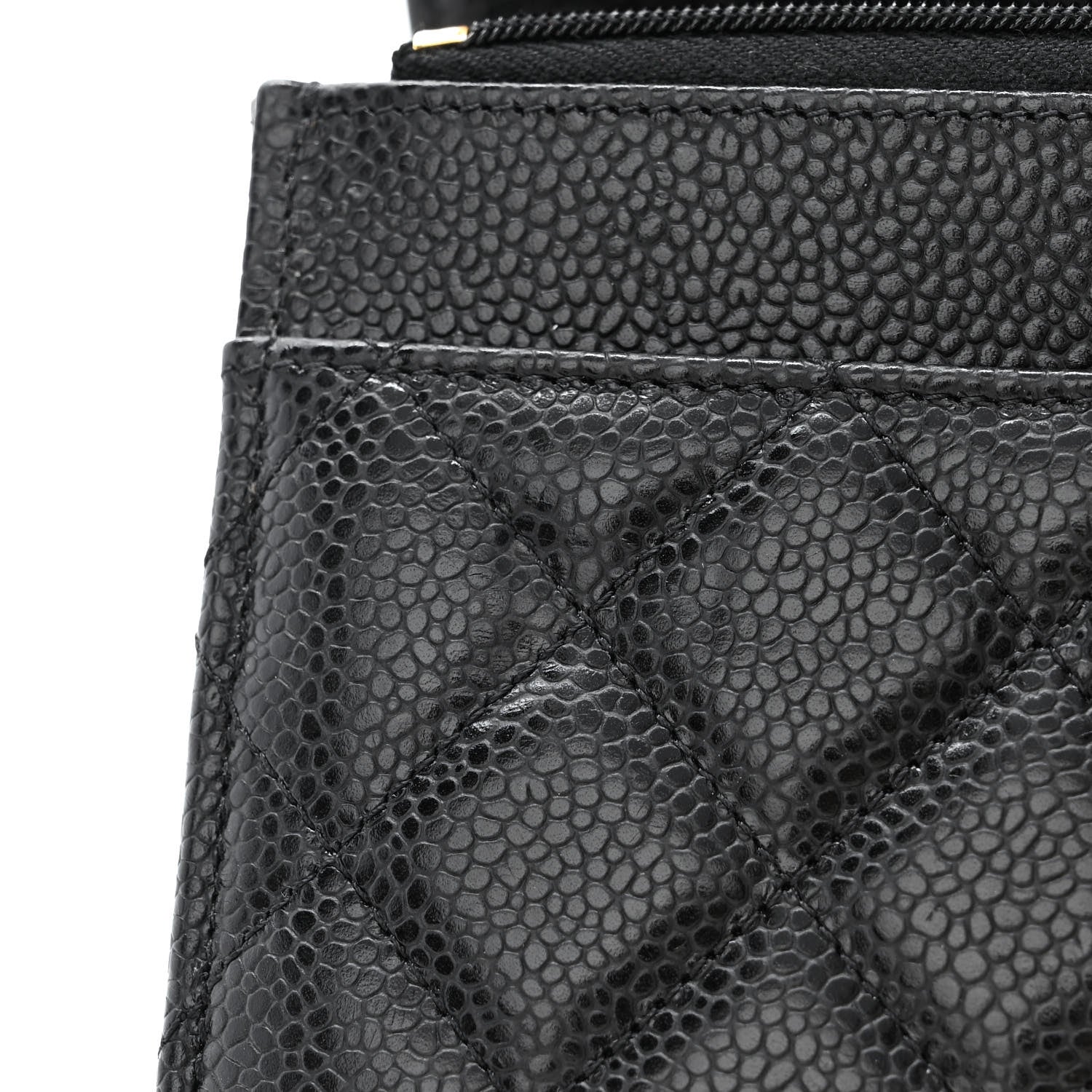 Chanel Caviar Quilted Wallet on Chain WOC Black 12 of 12